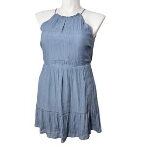 Trixxi Women's Summer Flowy Dress with Ruffled sz L